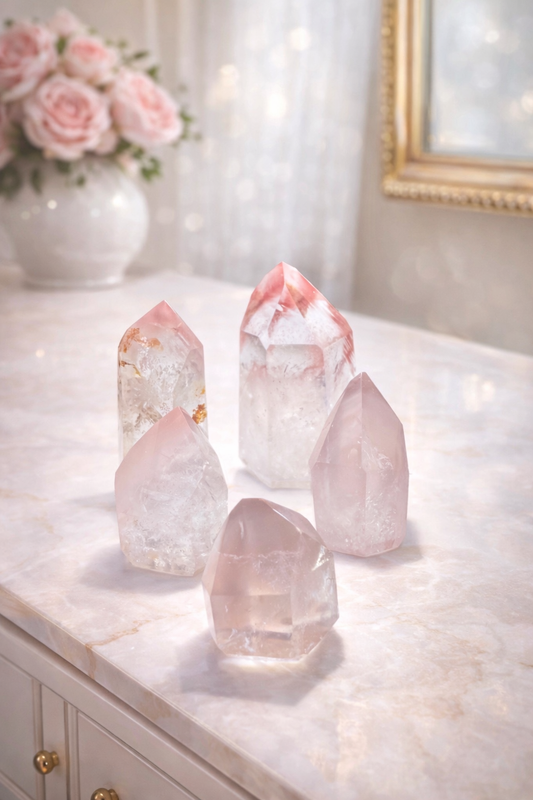 Süsse mini Pink-Lithium-Familie 💗🥹 - 1.6 bis 3.2cm