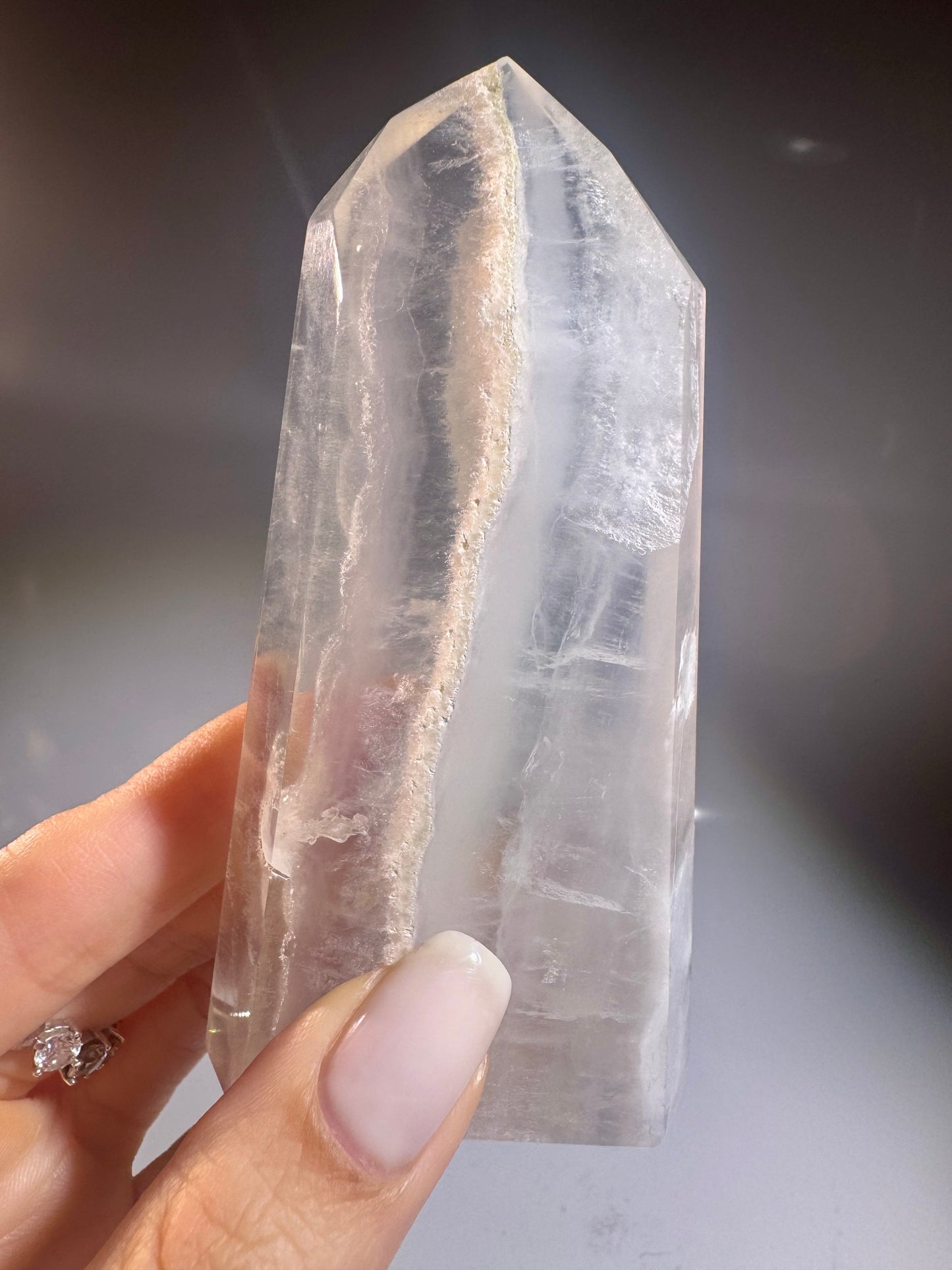 Fluorite pastel rare - 10 cm, 188 g