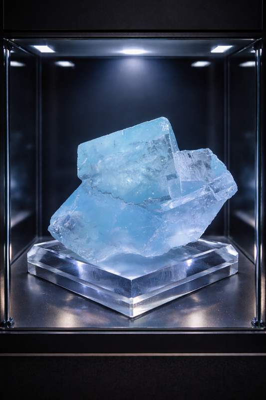 Bezaubernder 1A Qualität Glas-Fluorit - 5.4cm, 96g