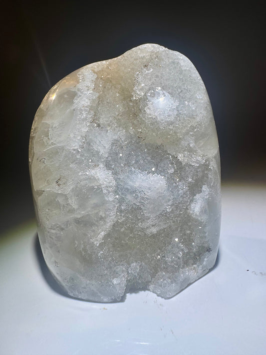 Achat-Geode 9 cm 💎 funkelnd & naturbelassen aus Brasilien