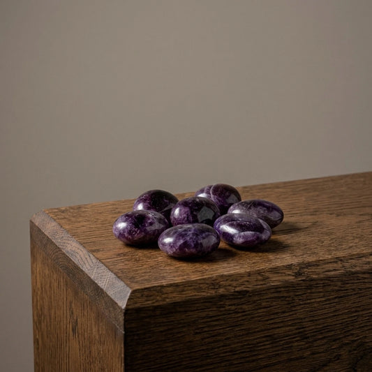 Amethyst Trommelsteine ca. 2.5 cm – Ruhe, Klarheit & harmonische Energie | Amethyst Trommelstein ca. 3 cm – Natürlicher violetter Quarz