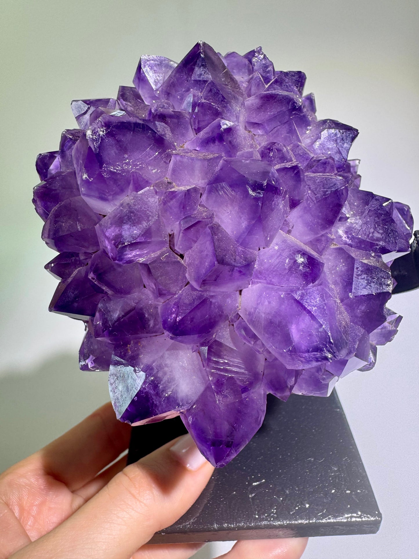 Amethystblüte in Extra-Qualität – Unikat aus Uruguay, 550 g