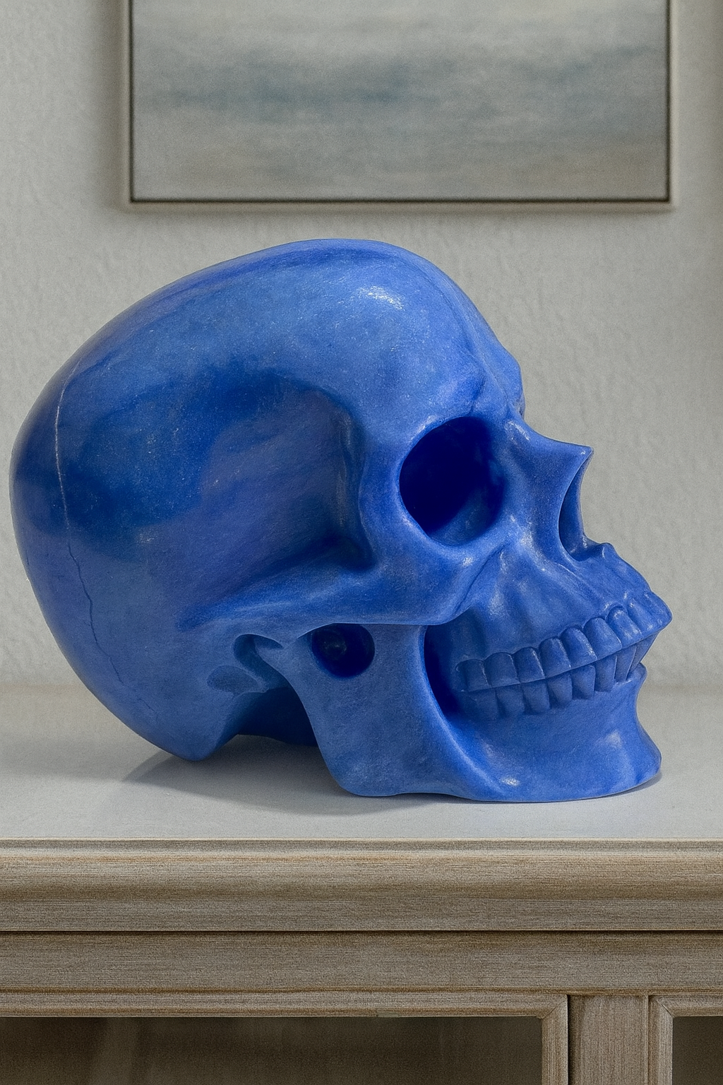 Super realistic skull 12cm - 1475g