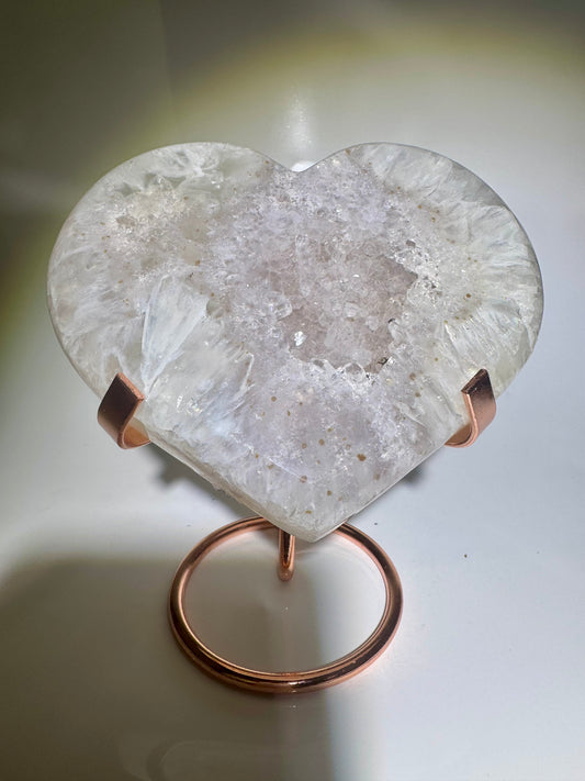 Bezauberndes Achat Herz - 13cm, 855g