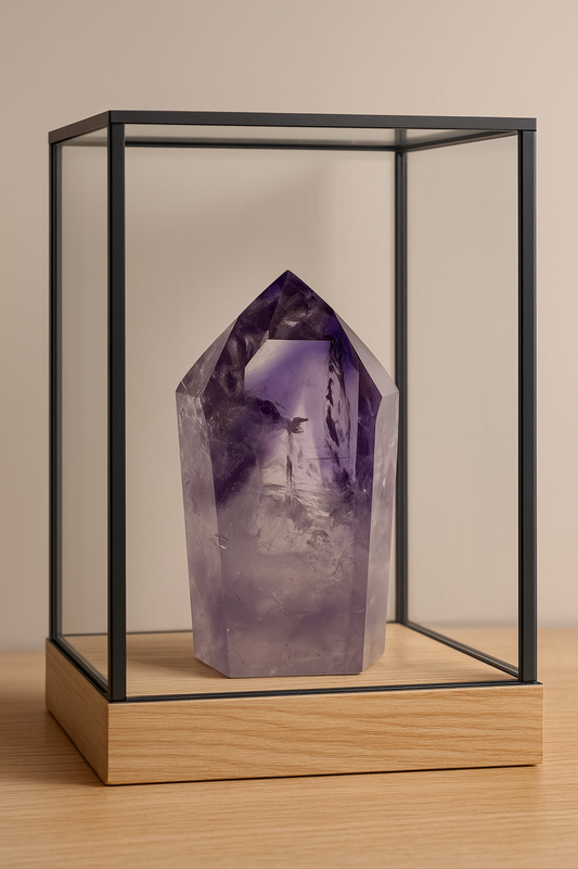 Wunderschöner Phantom Amethyst (extra Qualität) 💜 - 8.5cm