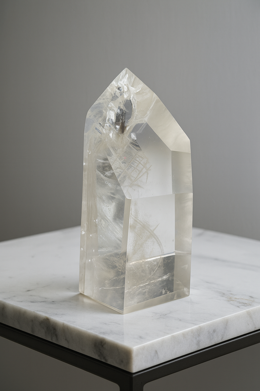 Exklusive Phantom-Quarz-Spitze 💎 - 9cm, 286g