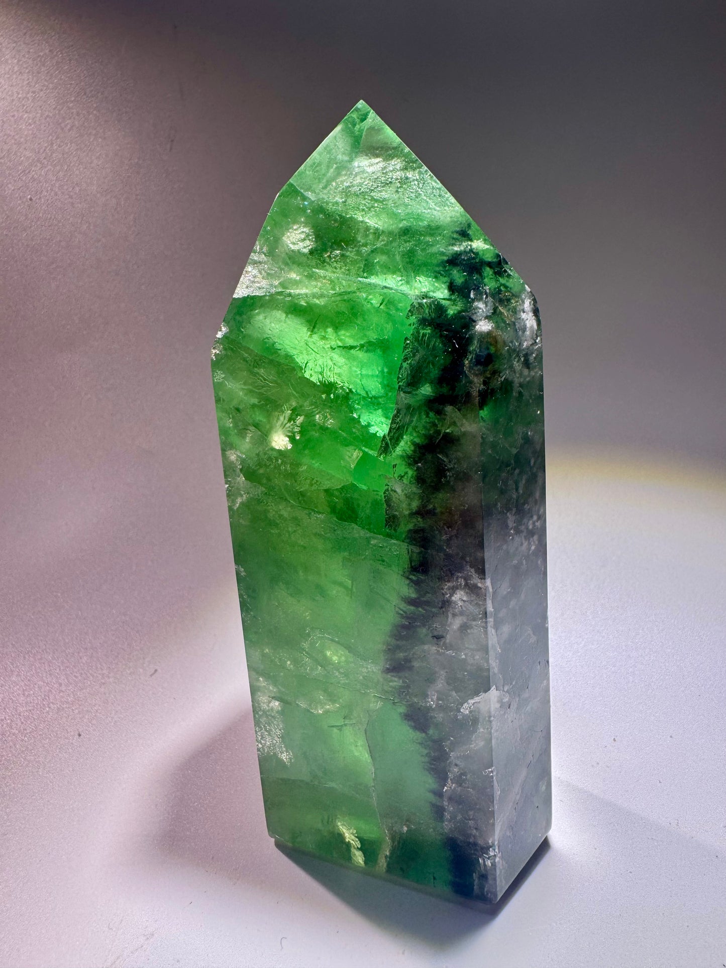 Edelstein Fluorit aus nachhaltiger Mine – Brasilien 11,4 cm