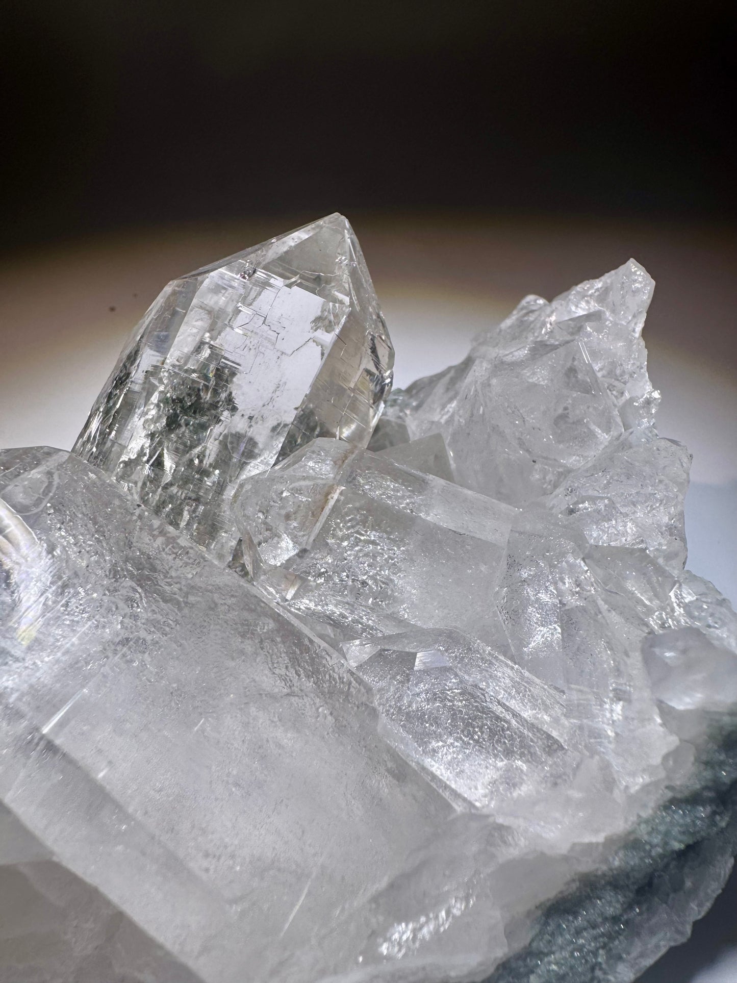 Exklusive Himalaya Quarzkristall Stufe – 802g Spitzenqualität Edelstein Unikat