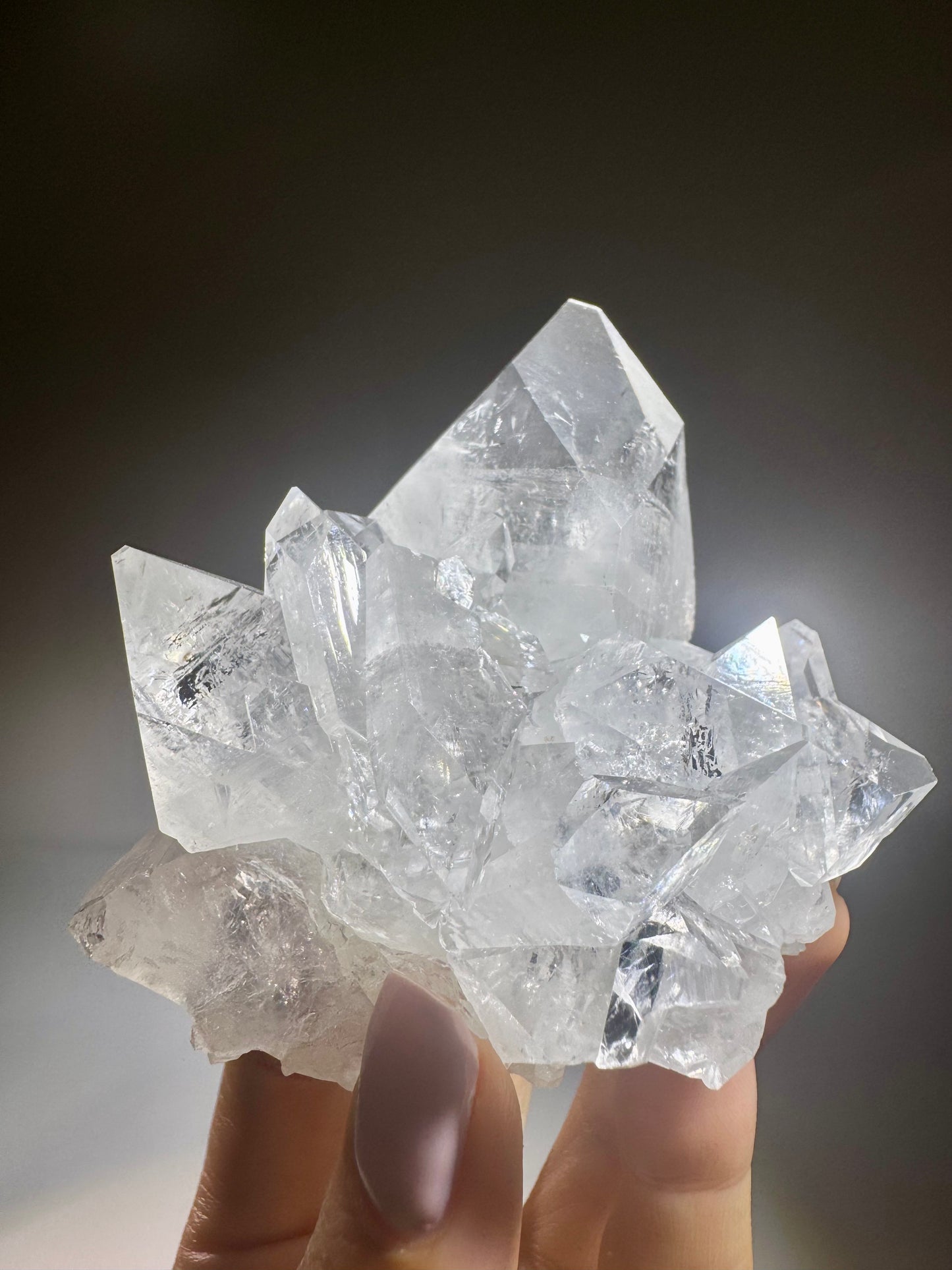 Exklusiver Diamond Apophyllit – Handverlesenes Einzelstück mit intensiver Leuchtkraft