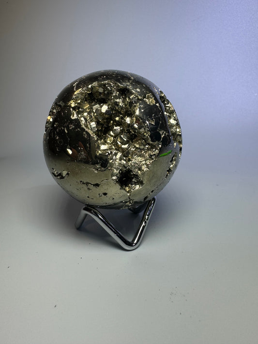 Extra grosse Pyrit Kugel Peru