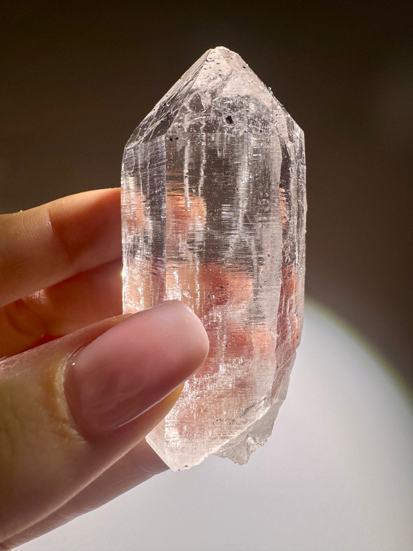 Extra klarer Himalaya-Kristall – hochschwingender Rohquarz