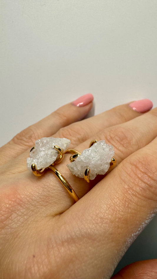 Bezaubernder Ring mit Bergkristall 💎 (grössenverstellbar)