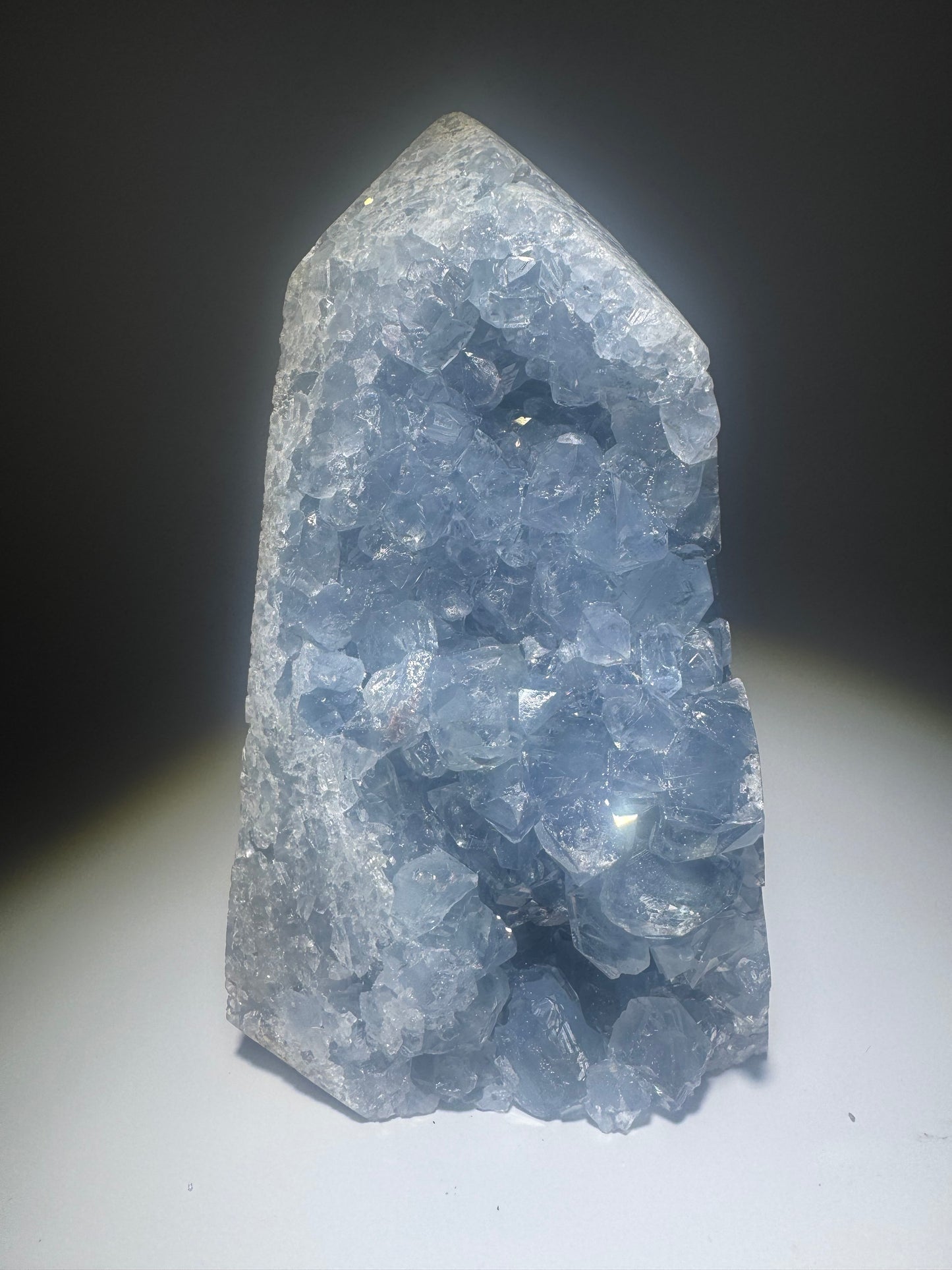 Grosse Celestin-Stufe 1,19 kg für Meditation und spirituelle Klarheit