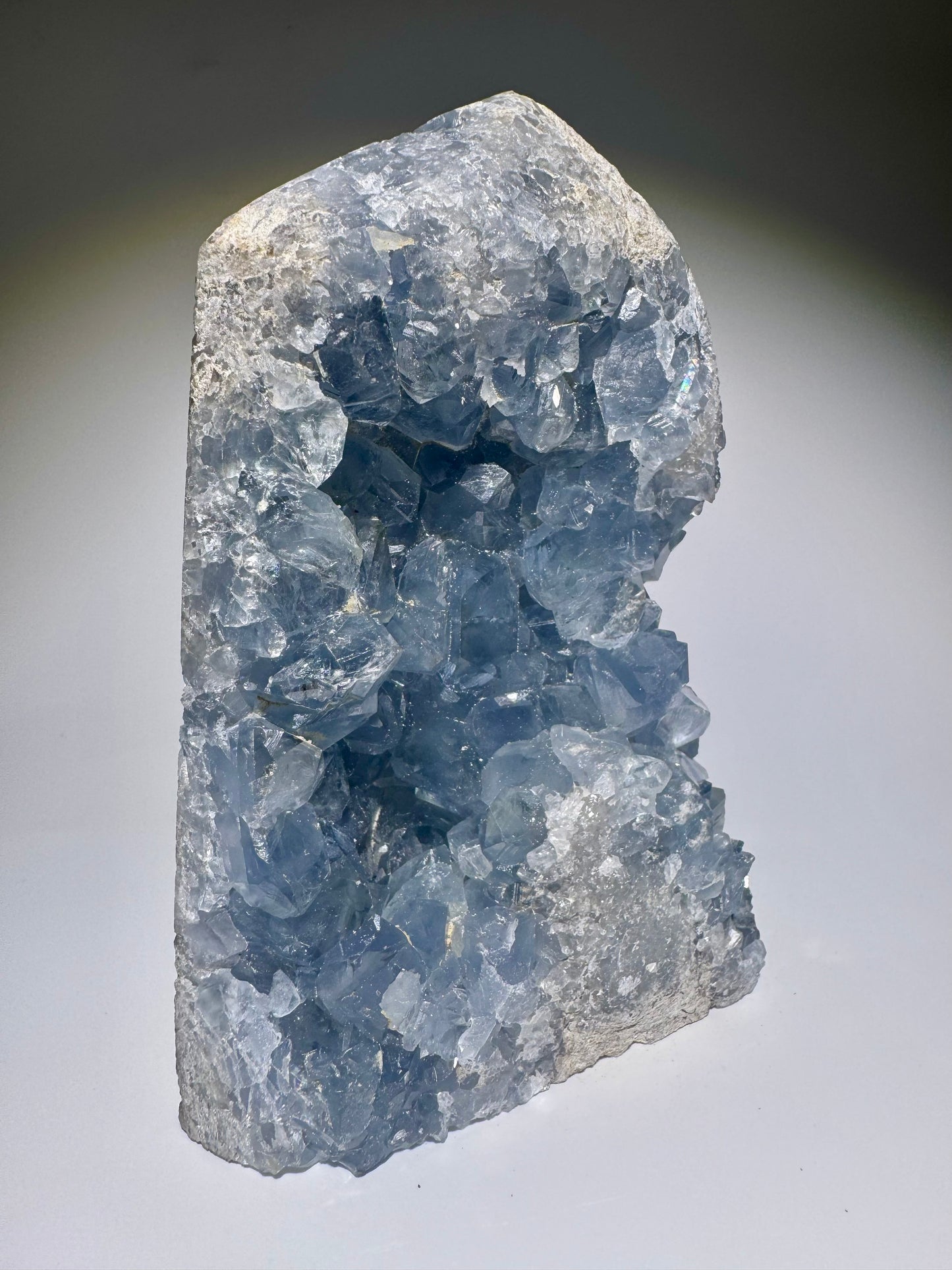 Madagaskar Celestin 13 cm – handverlesener Edelstein in Top-Qualität