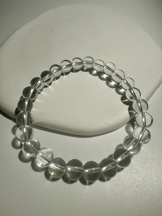 Bergkristall Armband 19 cm – Klarheit & Energieverstärkung aus Naturstein 💎✨
