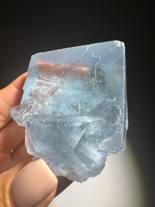 Exklusiver Glas-Fluorit- 5.5cm, 150g