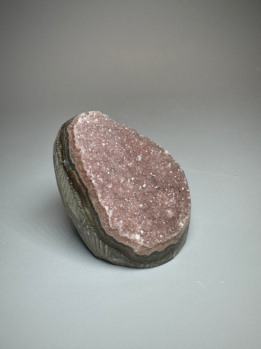 Rainbow Amethyst Cutbase - 5cm, 123g