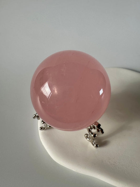 Tolle Rosenquarz Kugel 💗 - 5cm, 188g