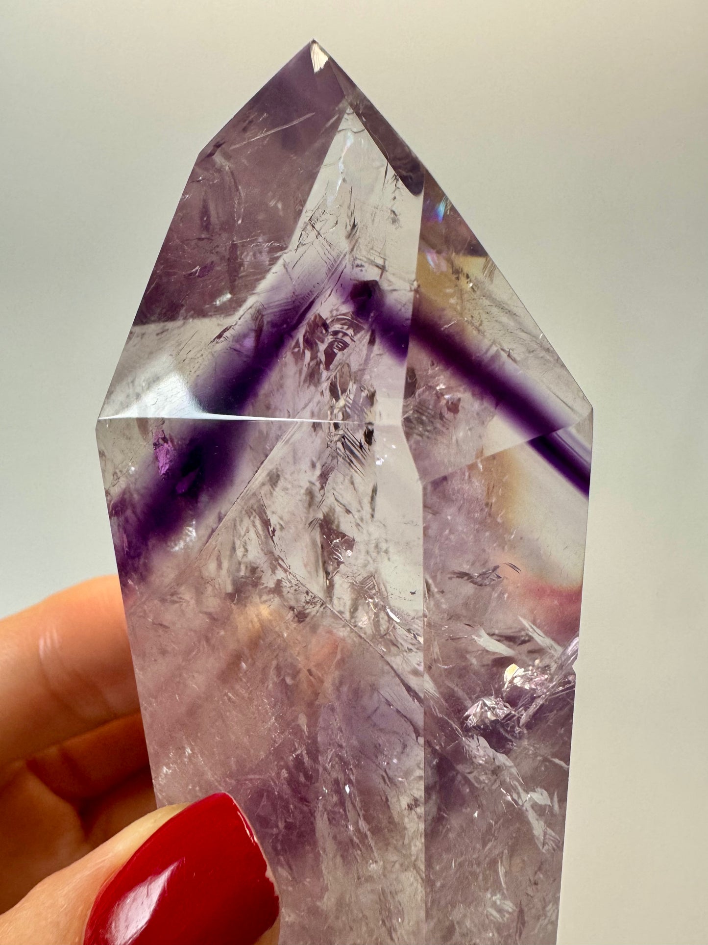 Phantom Amethyst (ultra clear) 💜 - 7.3cm, 120g