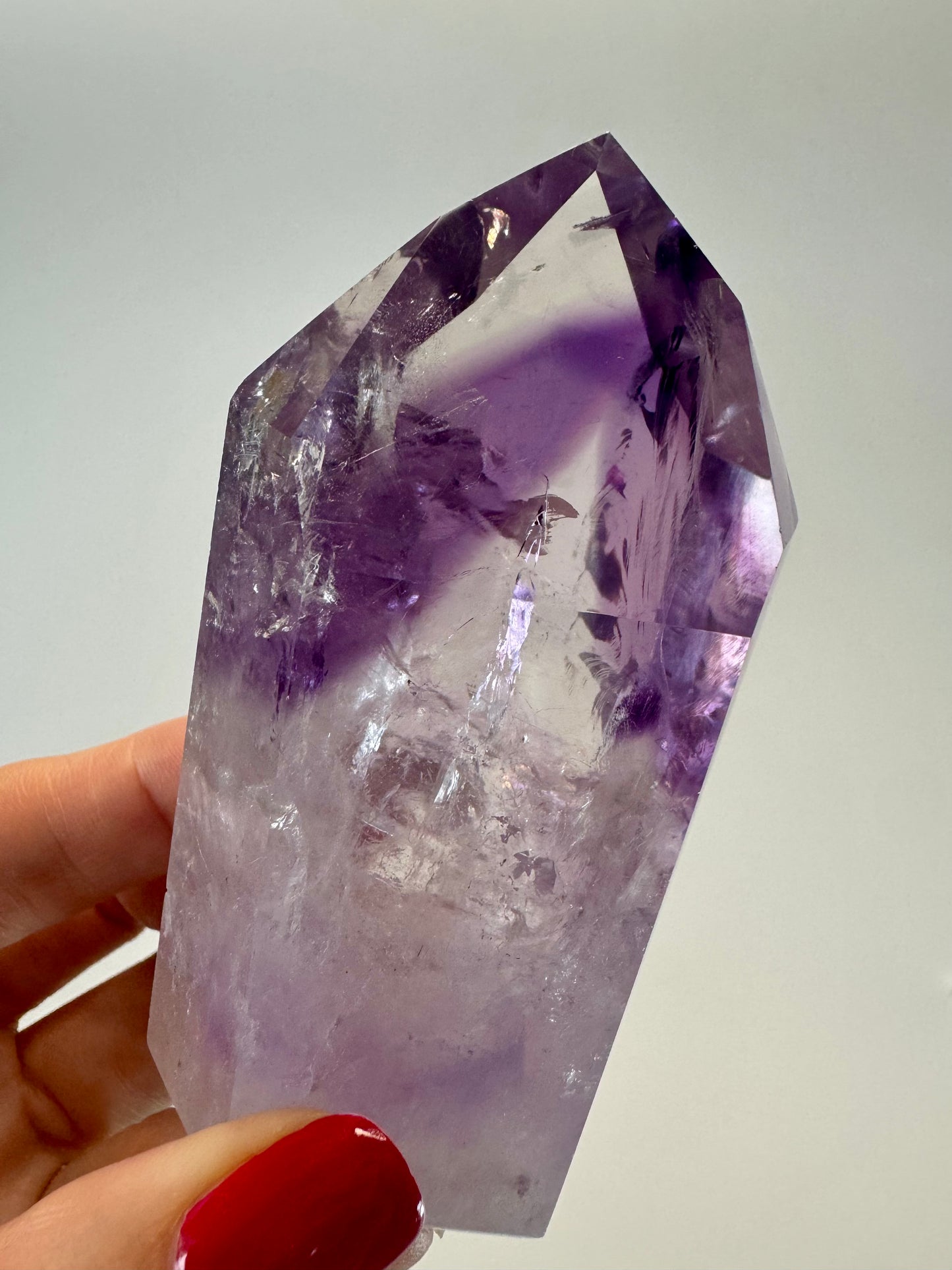 Beautiful Phantom Amethyst (extra quality) 💜 - 8.5cm