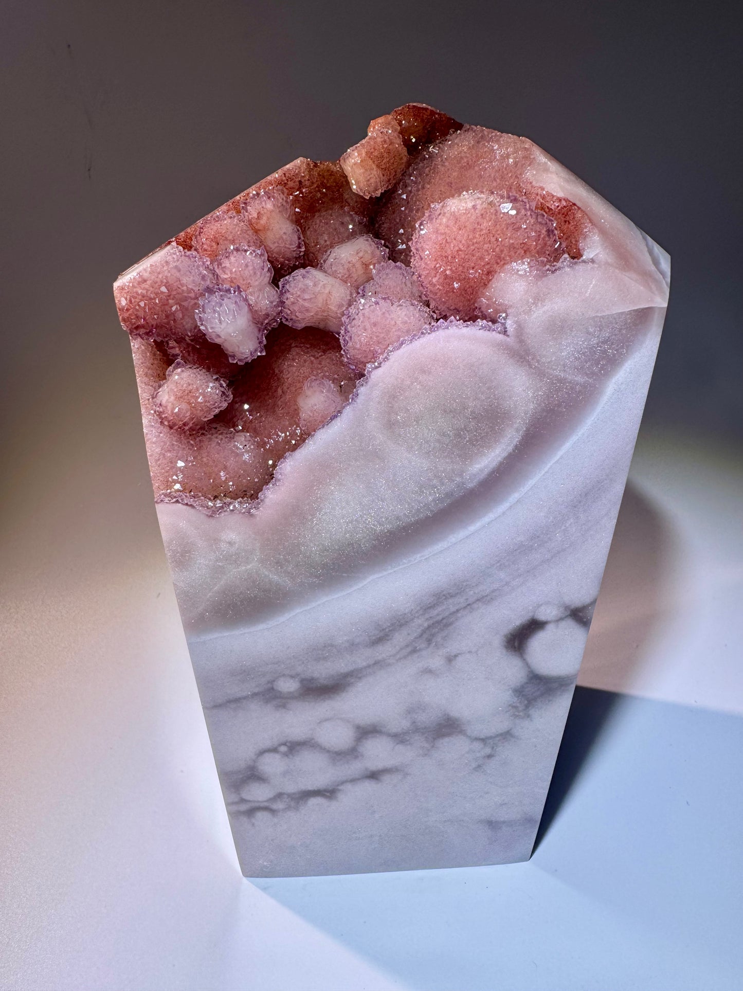 Exklusive Pink Amethyst Spitze 17cm – 2.1kg 💖 Rosa Kristall – Brasilien