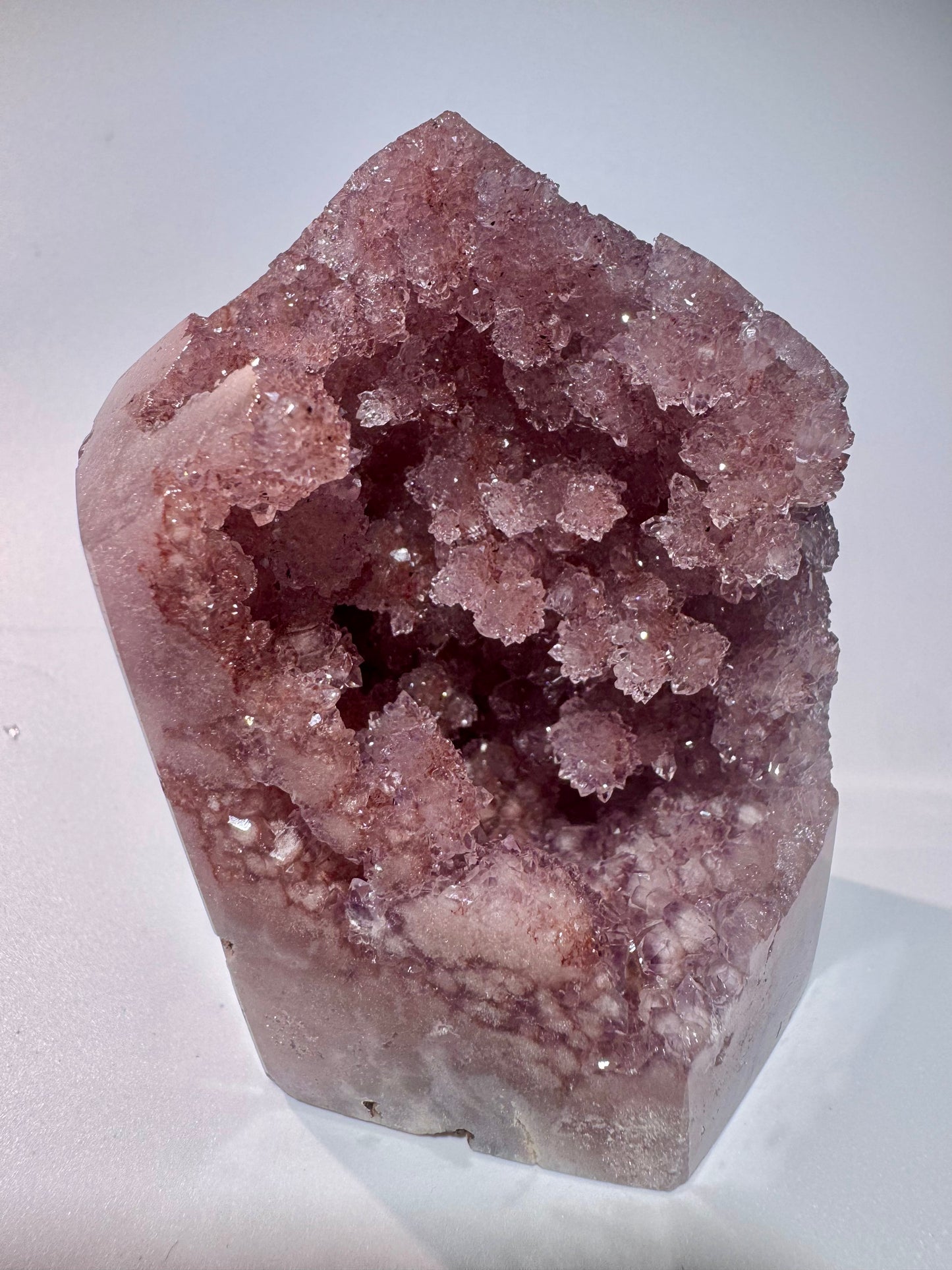 Pink Amethyst Kristall 💖 7,8 cm – Rosa Edelstein aus Brasilien