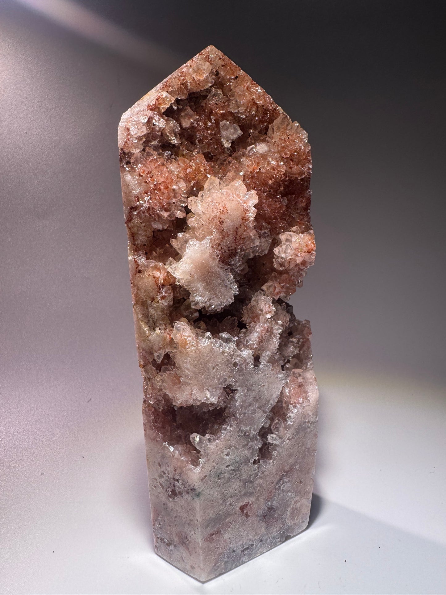 Pink Amethyst Kristall 💖 13 cm – Rosa Edelstein aus Brasilien