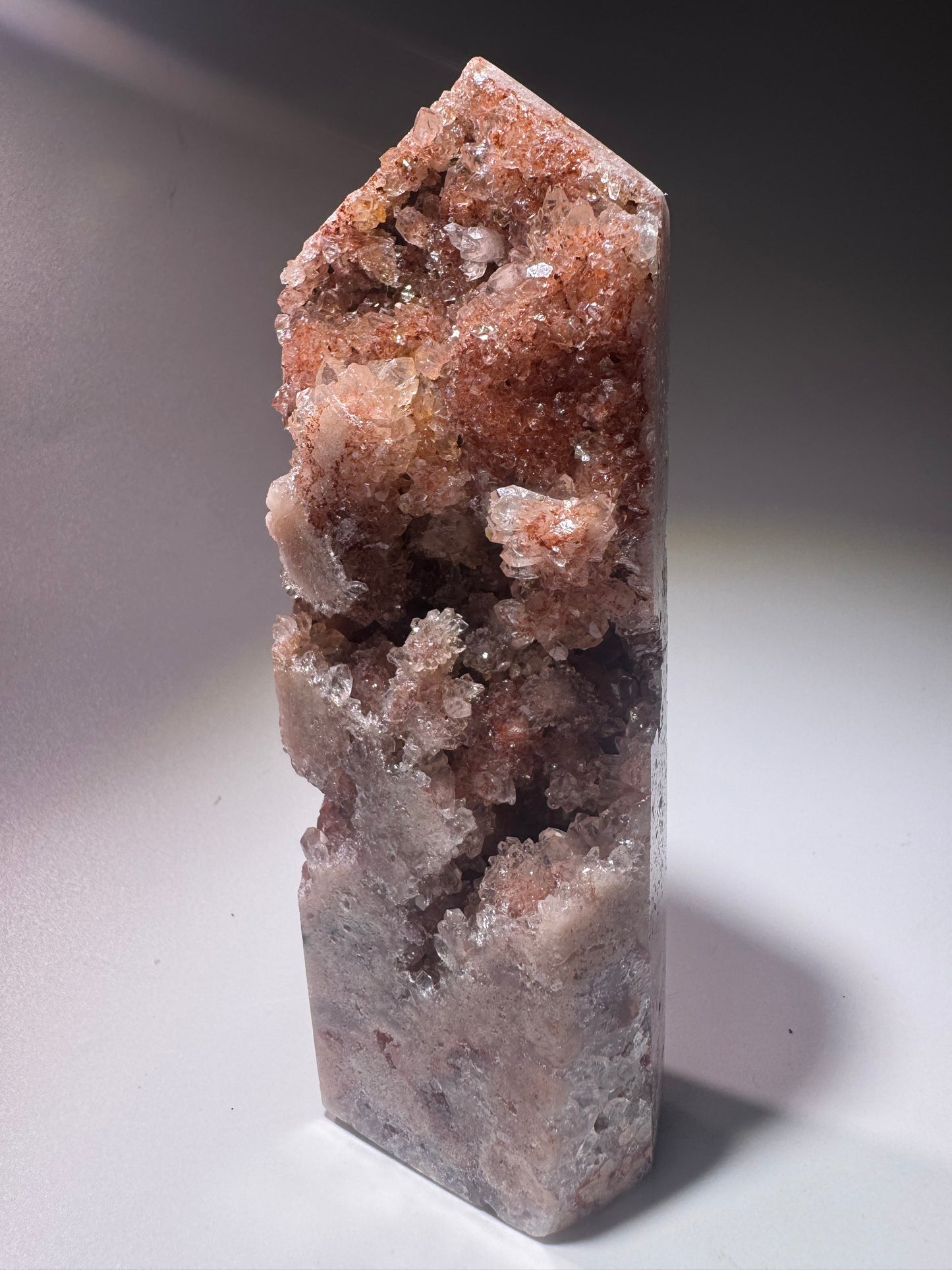 Pink Amethyst Kristall 💖 13 cm – Rosa Edelstein aus Brasilien