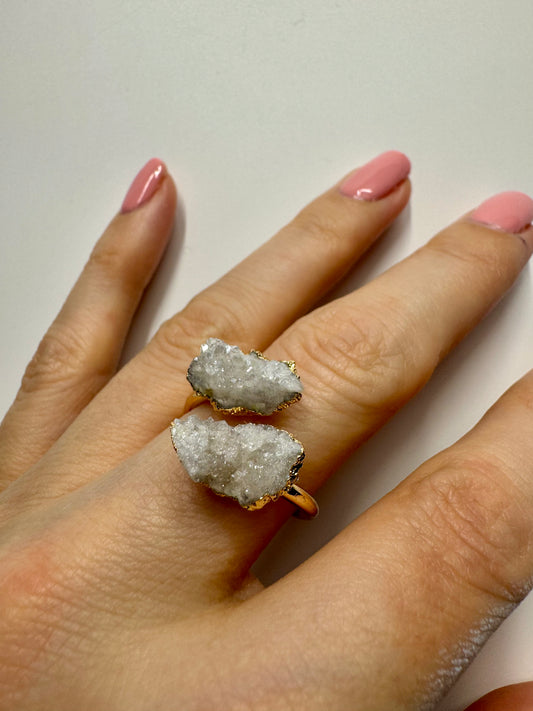 Bezaubernder Ring mit Bergkristall 💎 (grössenverstellbar)