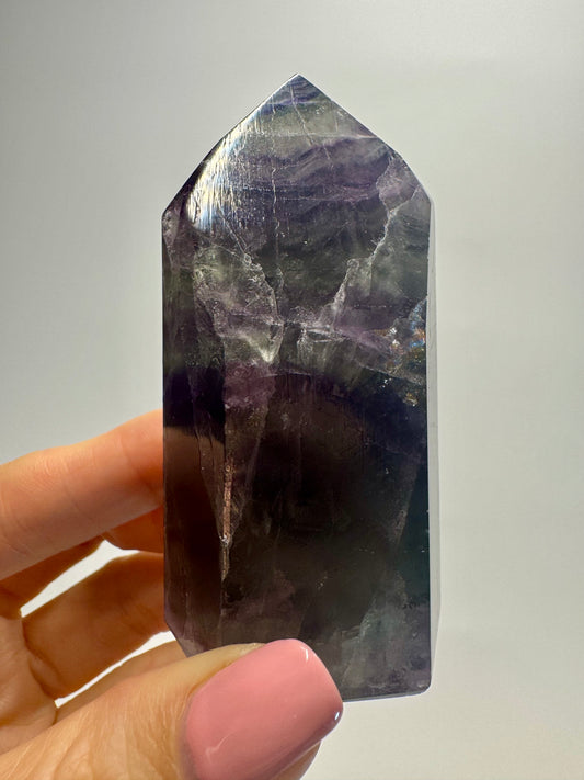 Pointe de fluorite - 13,2 cm