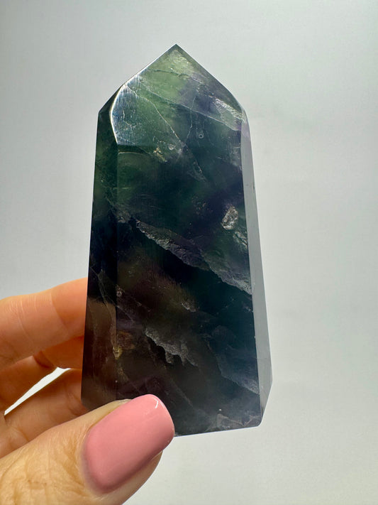 Pointe de fluorite - 8,5 cm