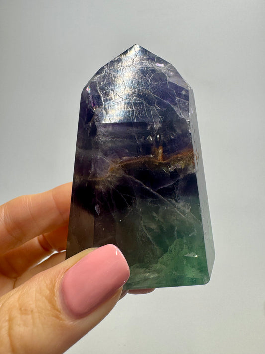 Pointe de fluorite - 7,5 cm