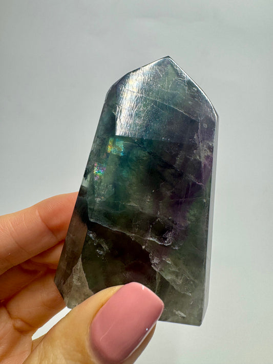 Pointe de fluorite - 7,5 cm