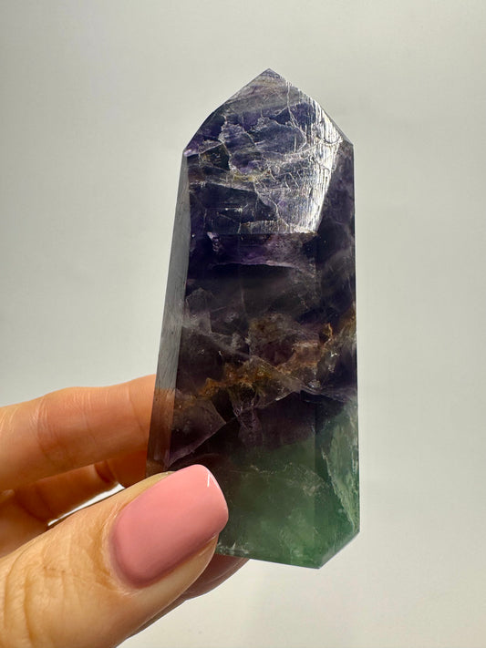 Pointe de fluorite - 8,5 cm