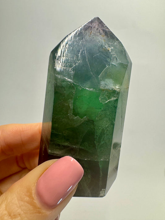 Pointe de fluorite - 7,2 cm