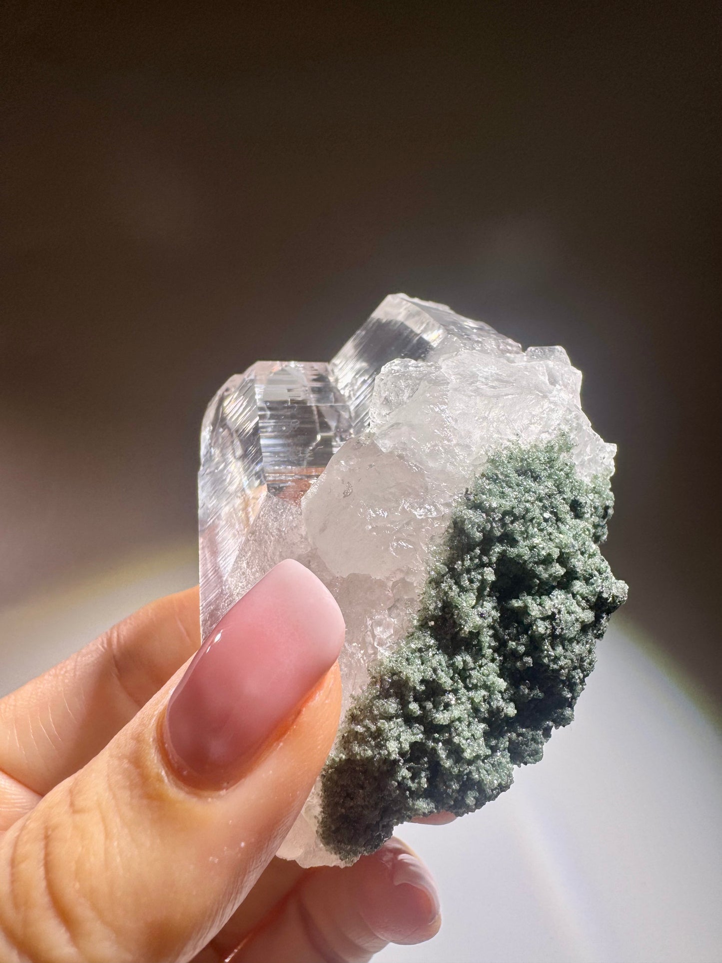Himalaya Doppelspitze 7.2 cm – klarer Quarzkristall aus Pakistan in Topqualität 💫