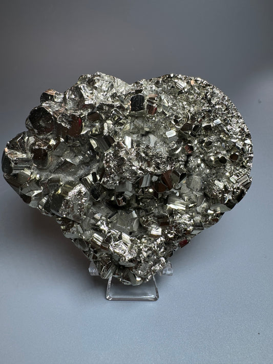 Pyrit Herz -7x8.5cm, 356g