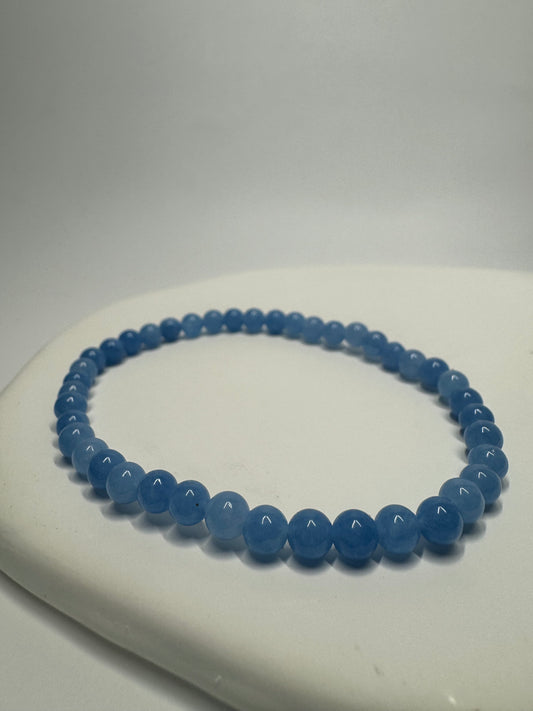 Bezauberndes Aquamarin Armband 🌊 - 18cm