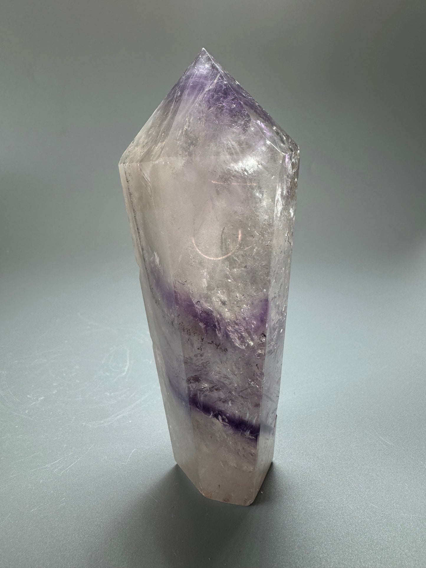 Purple Amethyst Phantom Point - 13cm, 383g