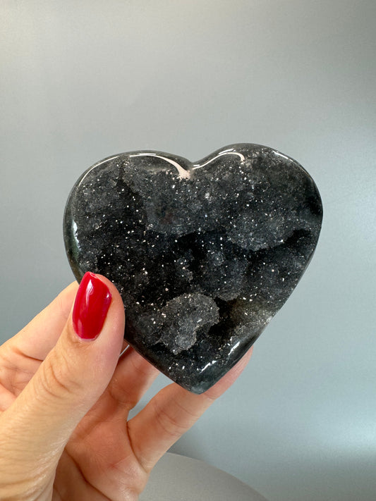 Amethyst Herz - 7.5cm, 209g
