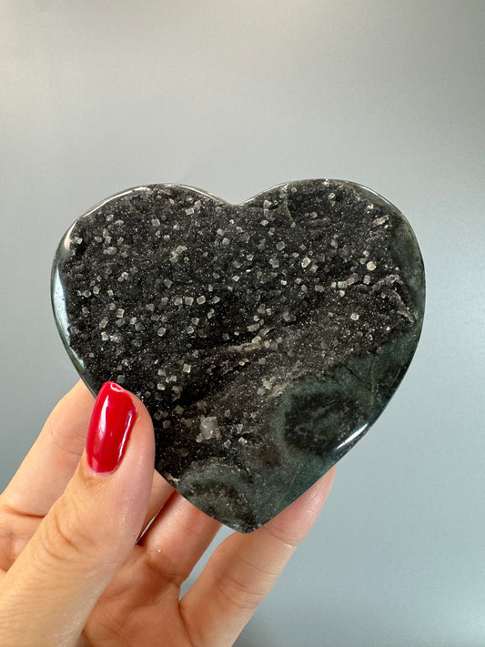 Amethyst Herz - 8cm, 216g