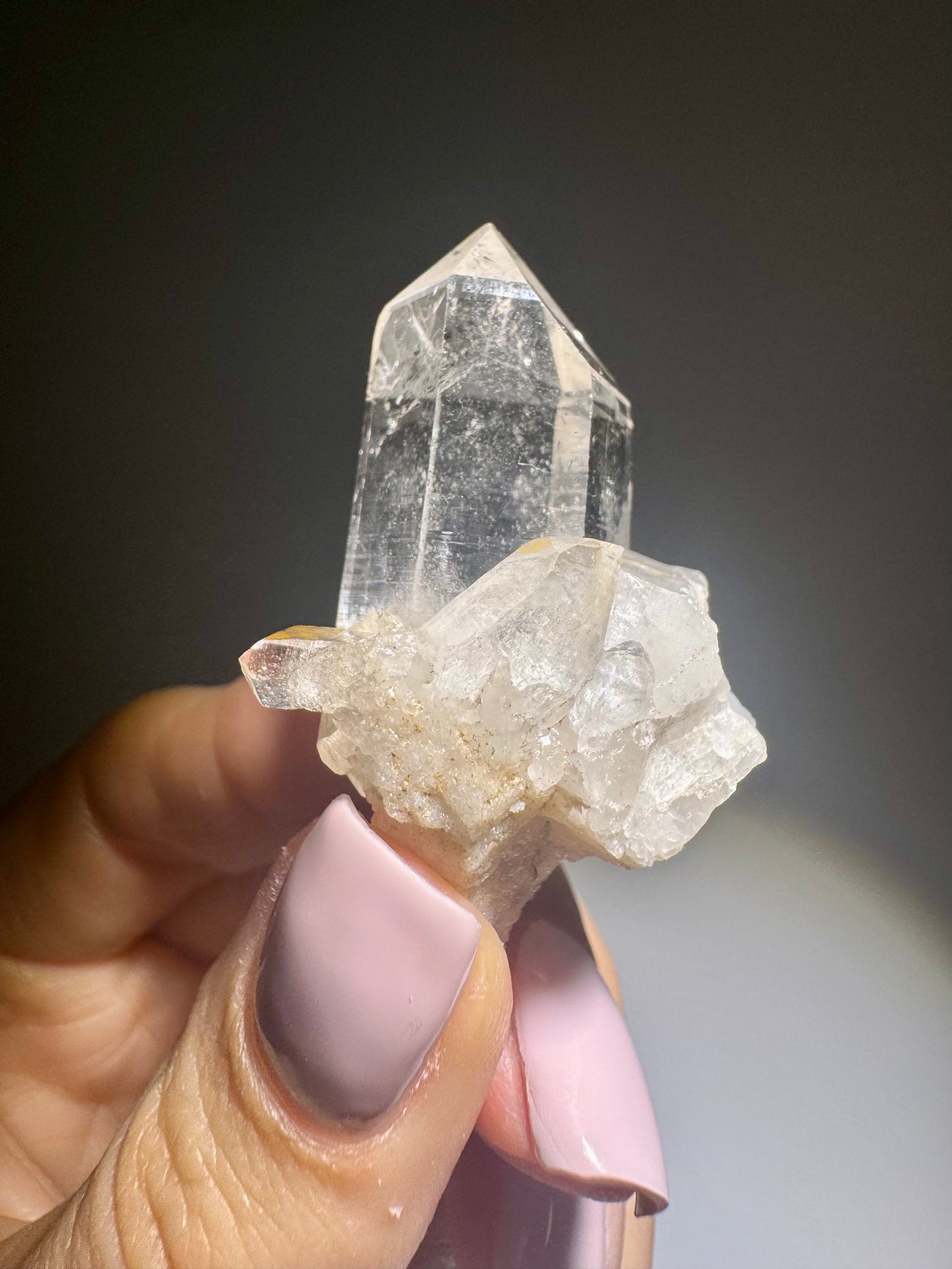 Himalaya-Kristall 4.2 cm – klarer 1A-Quarz in Museumsqualität – roh & unversehrt, 20 g