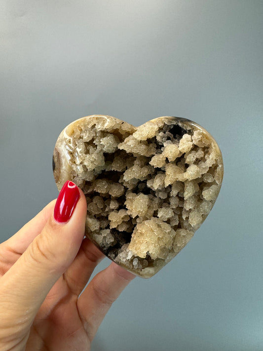 Amethyst Herz - 7.5cm, 179g