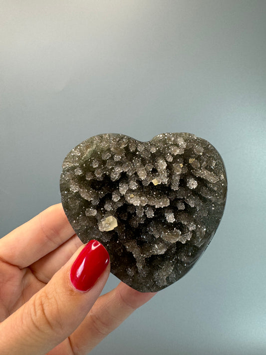 Amethyst Herz - 6.3cm, 183g