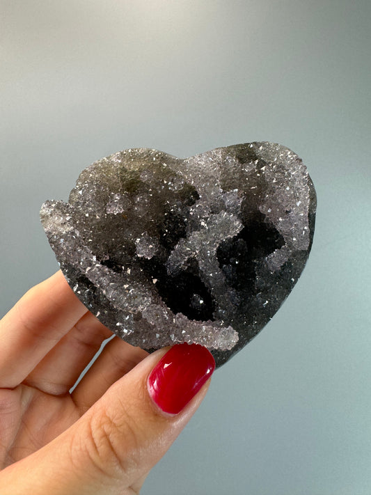 Amethyst Herz - 7cm, 177g