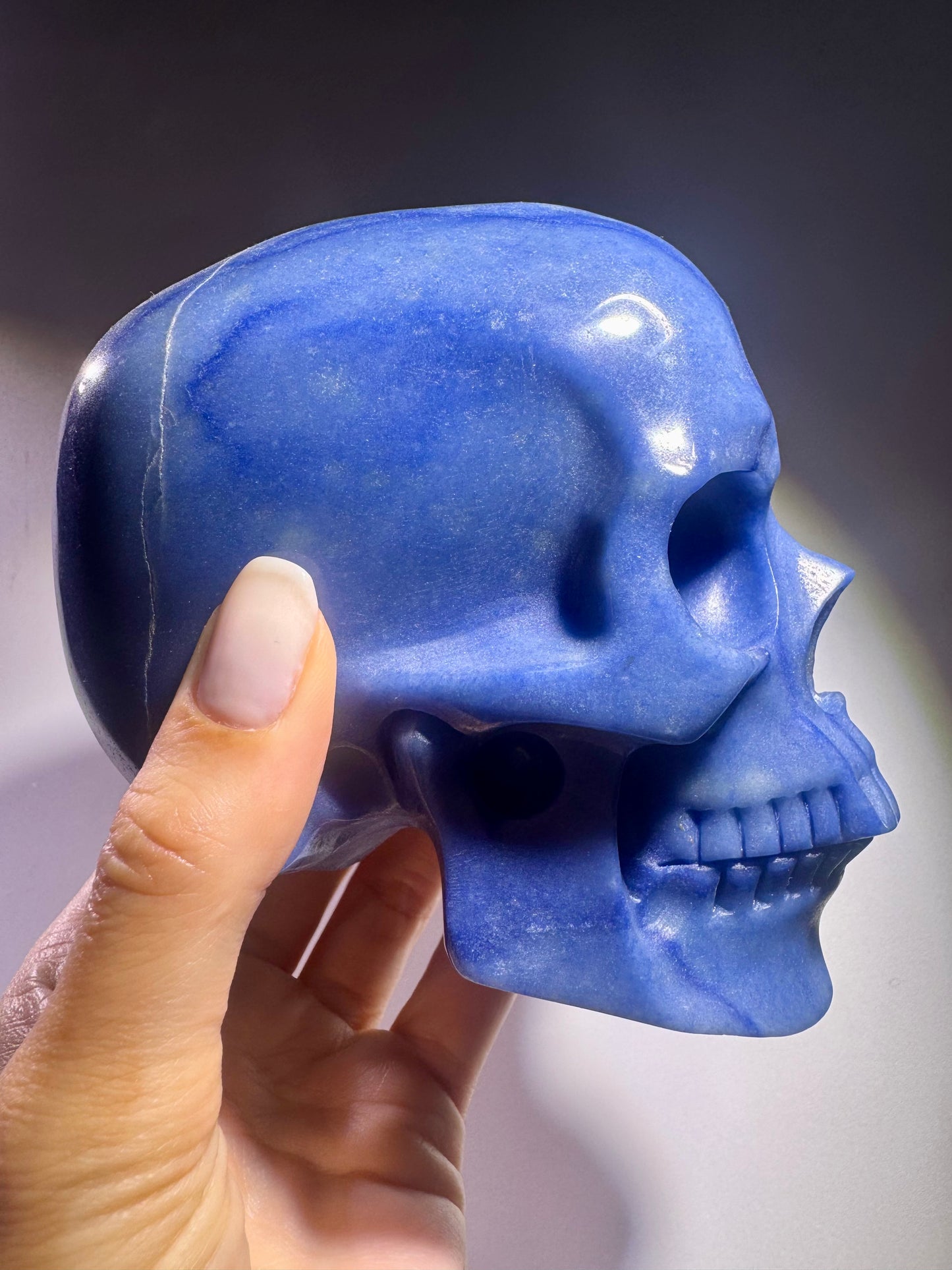 Super realistic skull 12cm - 1475g