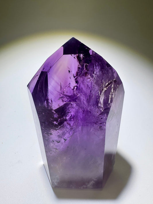 Traumhafte klare Phantom Ametrin Spitze ✨💜 - 6.5cm, 134g