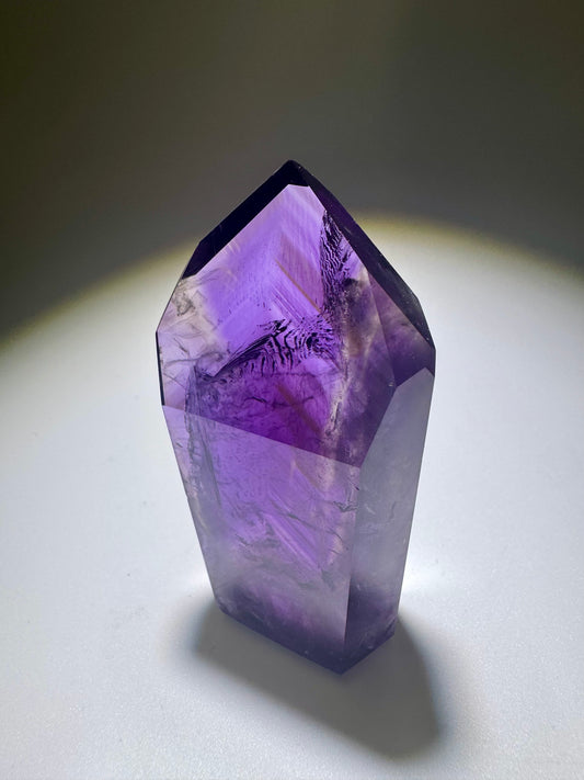 Wunderschöne Phantom Ametrin Spitze ✨💜 - 6.5cm, 57g