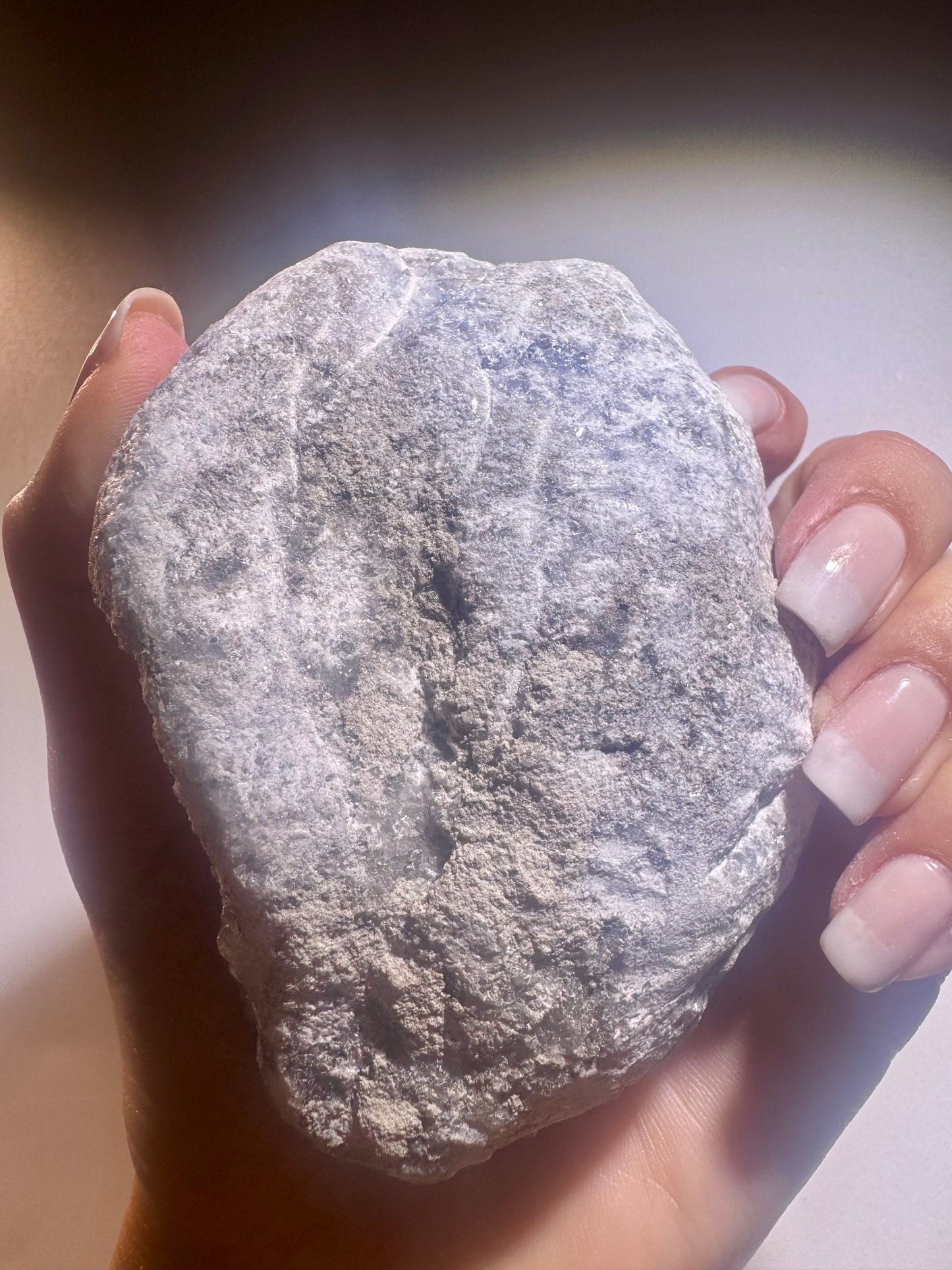 Celestin Stufe aus Madagaskar 💎 Klar & funkelnd ✨ Museumsqualität 10.2cm