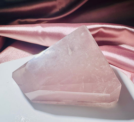 Wunderschöne Pink Lithium Freiform mit Phantom 💖 - 9cm, 235g